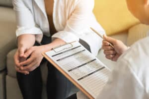 Florida Cancer Treatment Center staff discussing care plan
