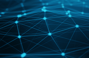 chain of custody illustration of nodes connected.