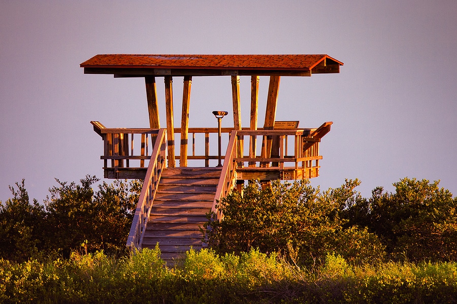 Watchtower in Titusville, Brevard County, Florida, USA