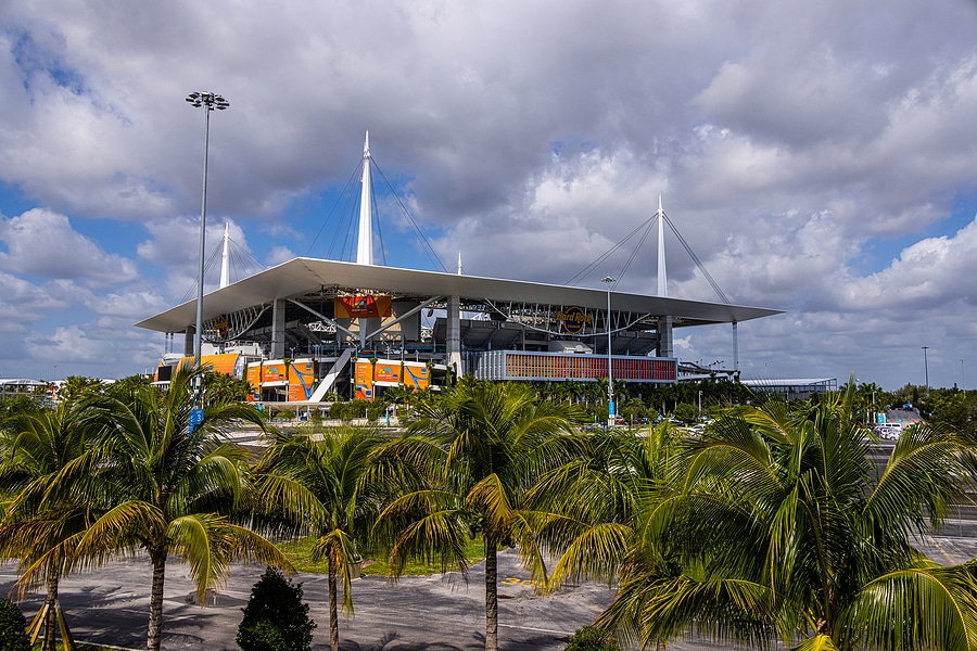 Hard Rock Stadium - Home of the Miami Dolphins
